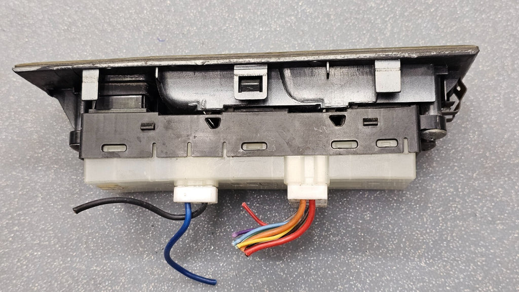 05-12 Nissan Pathfinder Left Driver Master Power Door Window Switch Lock Yellow