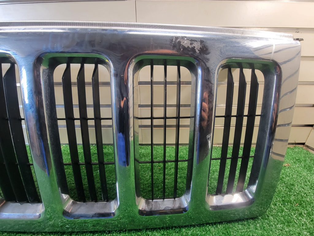 🔥2006-2010 Jeep Commander WK TOP Upper Front Grille Chrome Assembly Silver