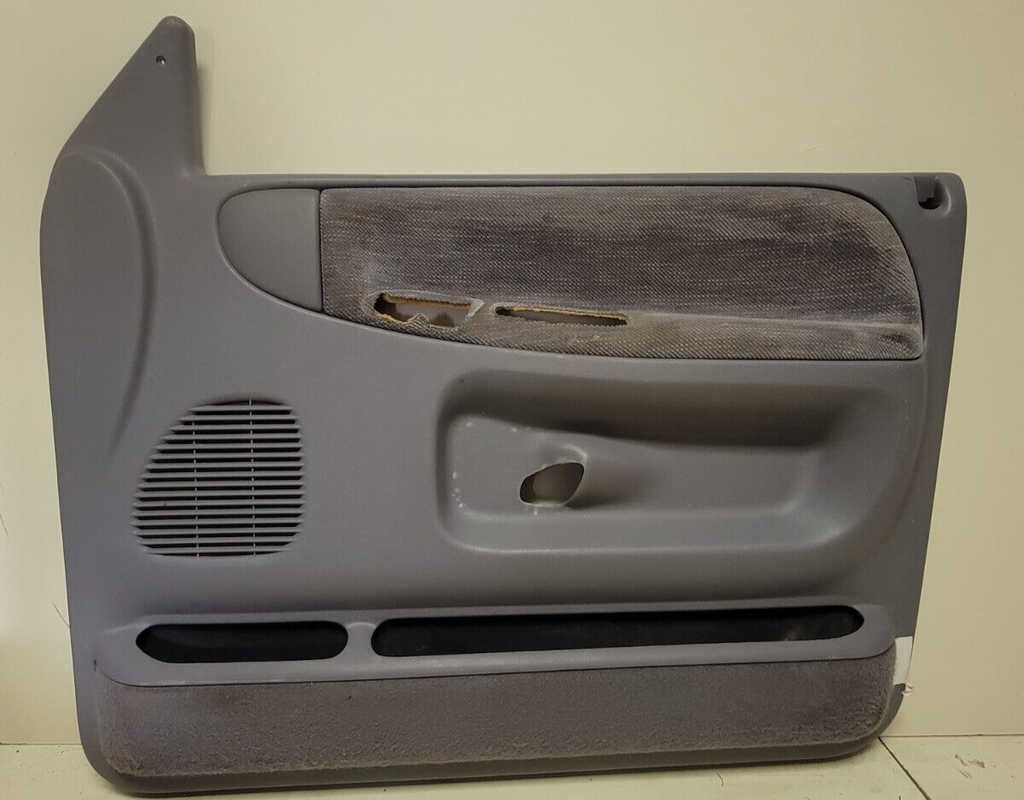 🔥94-97 Dodge RAM Interior DOOR Panel Front RIGHT passenger Auto GRAY  D9