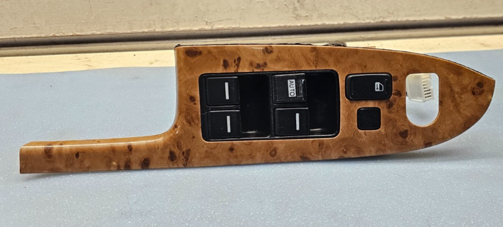 🔥03-07 ACCORD LEFT DRIVER MASTER POWER CONTROL DOOR WINDOW SWITCH WOODGRAIN OEM