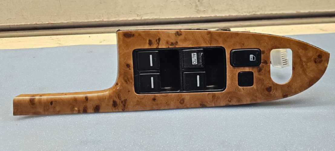 🔥03-07 ACCORD LEFT DRIVER MASTER POWER CONTROL DOOR WINDOW SWITCH WOODGRAIN OEM