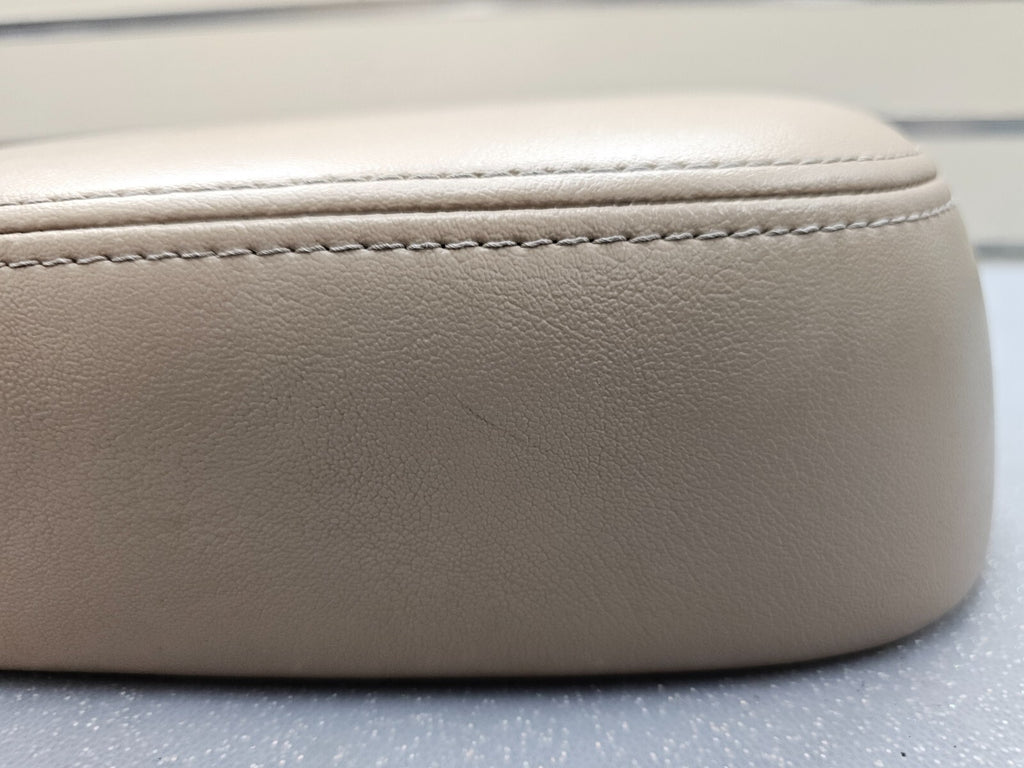 🔥07-13 Tahoe Suburban Yukon Leather Console Lid Armrest Cover Top Pad TAN JS5