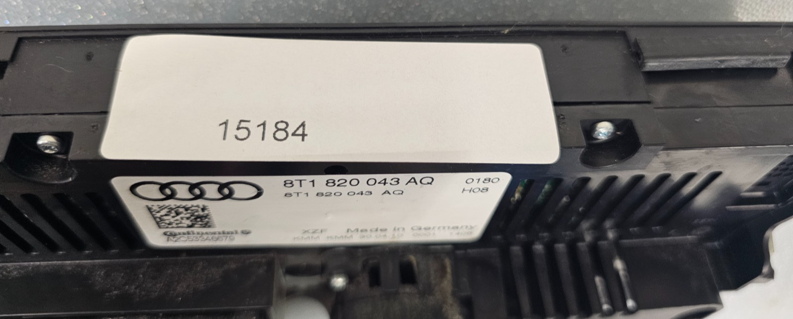 🔥08-13 AUDI A4 S4 CLIMATE CONTROL PANEL TEMPERATURE UNIT A/C HEATER OEM CC6017