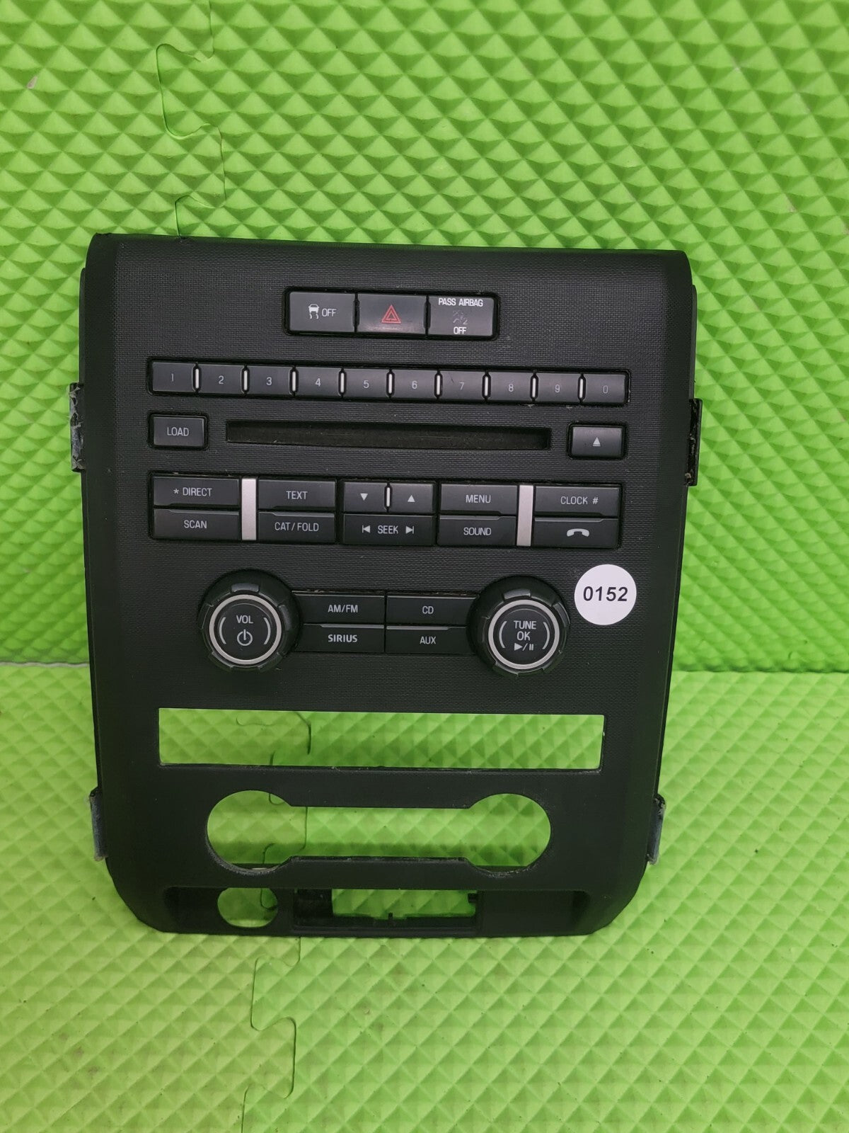🔥2009-2012 Ford F-150 Raptor Center Dash Radio Bezel Panel Black B40