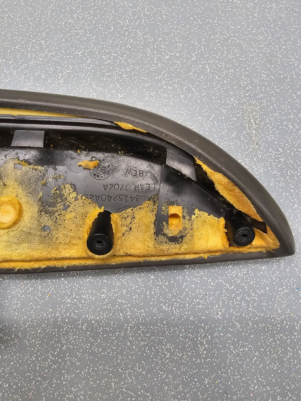 🔥97-03 Ford F150 Door Panel Front RIGHT PASSENGER Armrest Pull Handle GRAY OEM