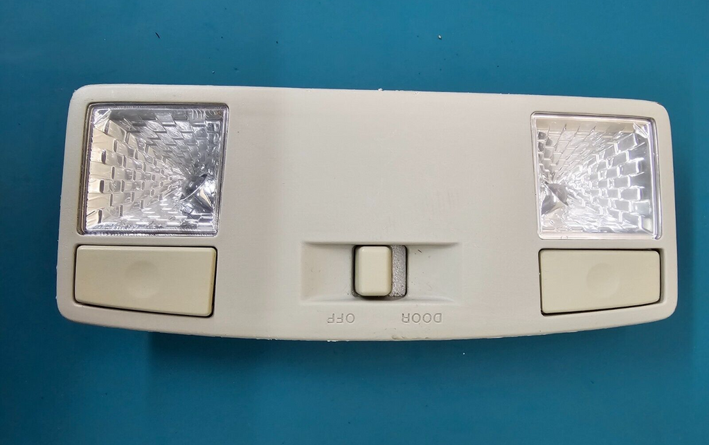 12-15 MAZDA 5 SPORT FRONT ROOF OVERHEAD CONSOLE DOME MAP LIGHT LAMP ASSEMBLY TAN