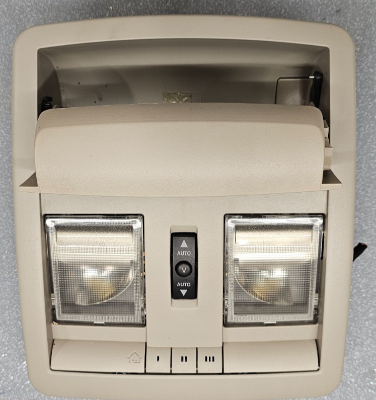 🔥05-07 Charger 13-18 Challenger Overhead Console Dome Map Light Storage Tan