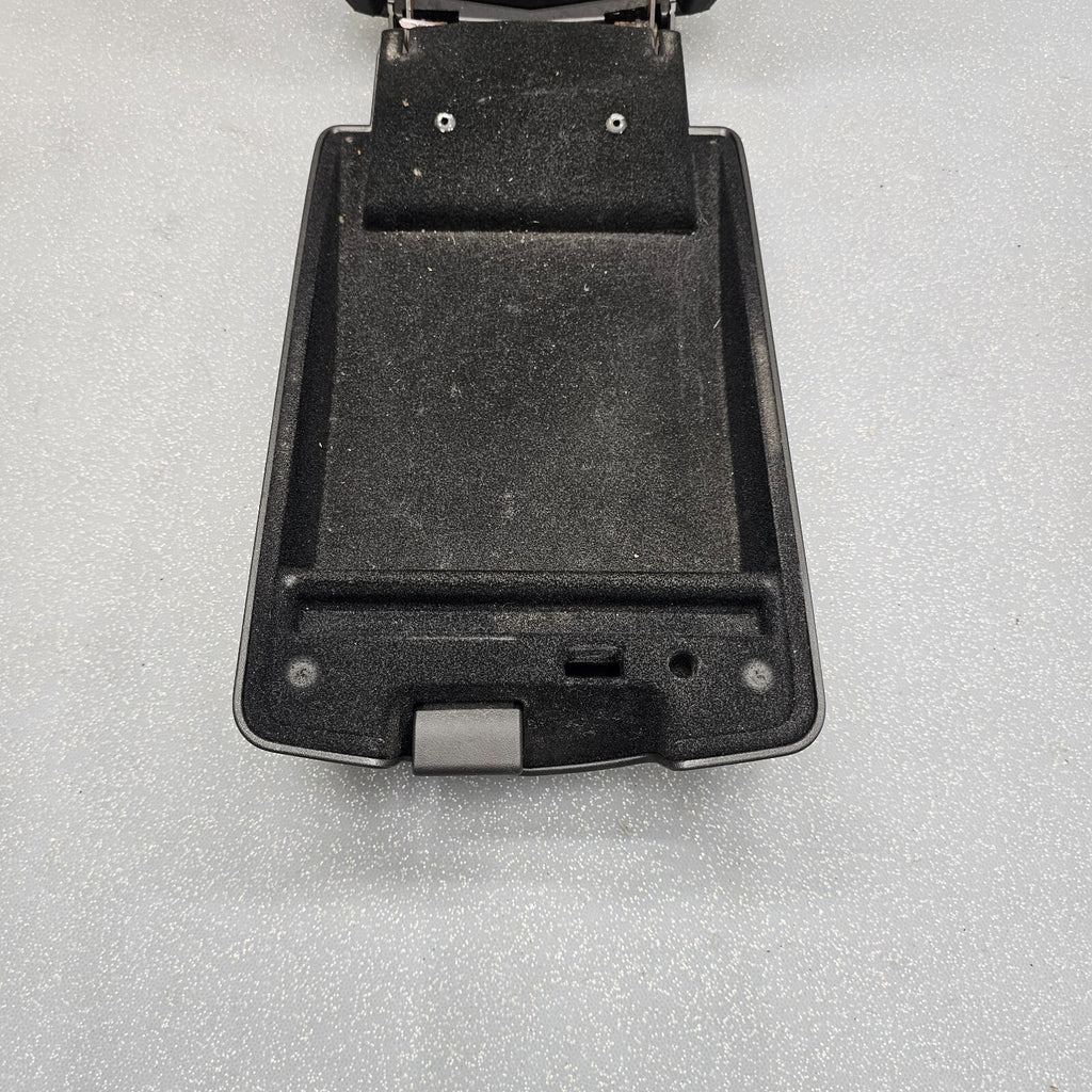 🔥08-13 Cadillac CTS Center Console Lid Armrest Leather Top Pad Assembly Black