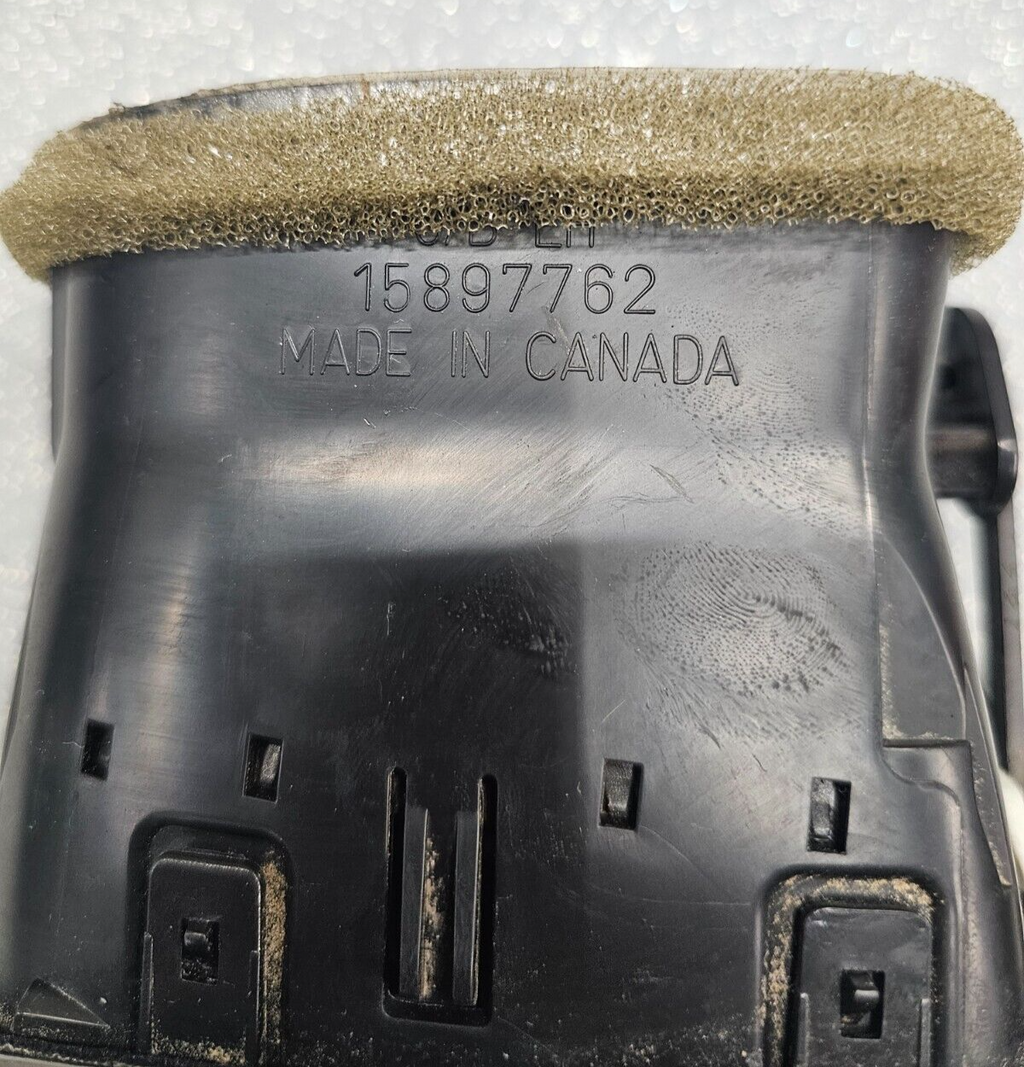 07-13 Suburban YUKON Front LEFT DRIVER Dash Air Vent Heater FILTER SILVER VT16