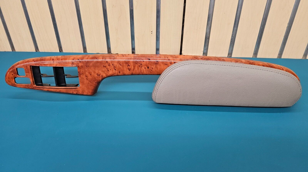 🔥04-10 Toyota Sienna Camry LH Left Driver Door Panel Pull Handle Armrest Wood