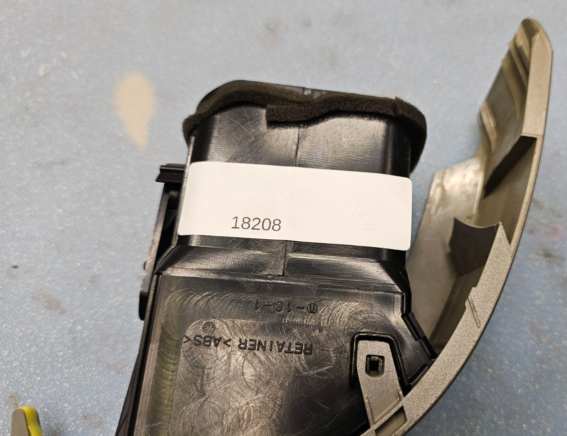 🔥04-09 Toyota PRIUS Dash Right Passenger AC A/C AIR VENT HEATER Panel SILVER