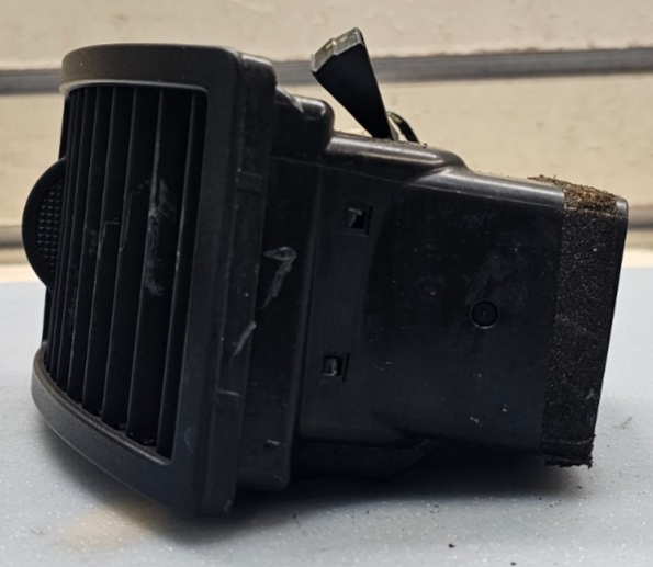 🔥07-12 Sentra Dash Right RH Passenger AC A/C HVAC Air Vent Heater Panel Black