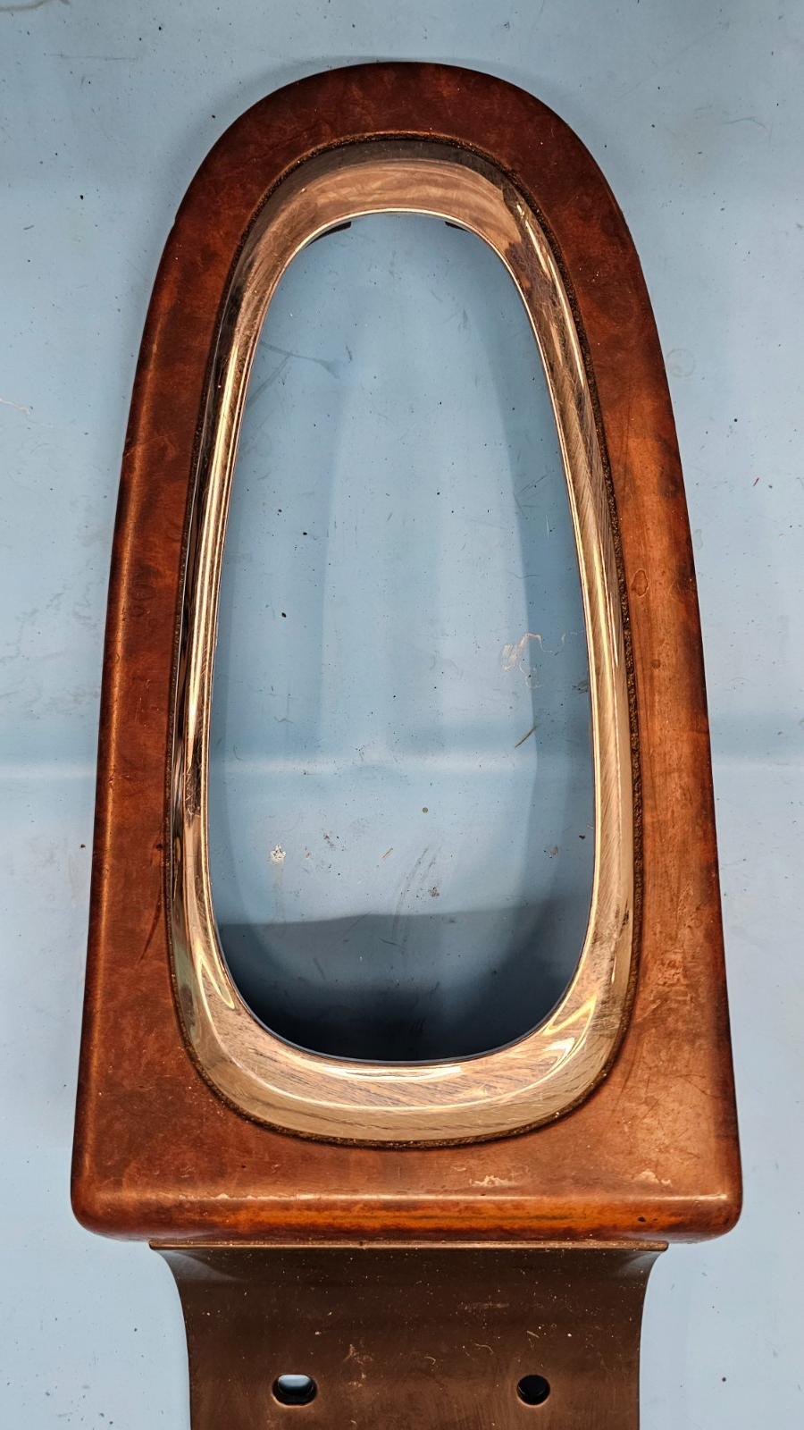 🔥12-16 CHEVROLET IMPALA CENTER CONSOLE SHIFTER BEZEL TRIM COVER WOOD OEM