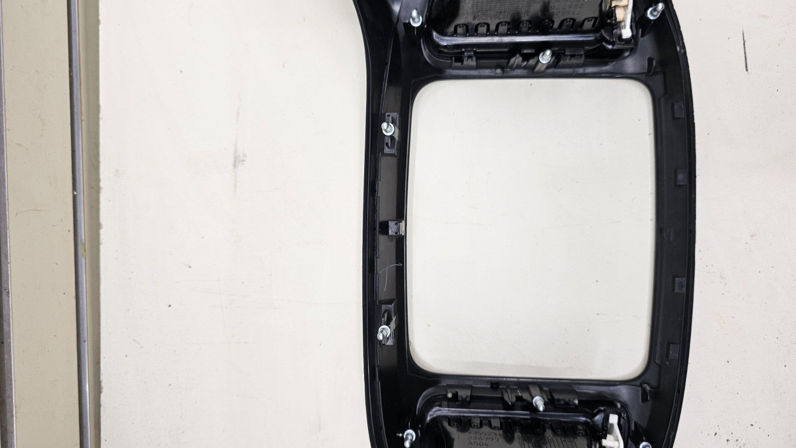 🔥14-17 Fiat 500L Dash Instrument Cluster Speedometer Tachometer Bezel Black