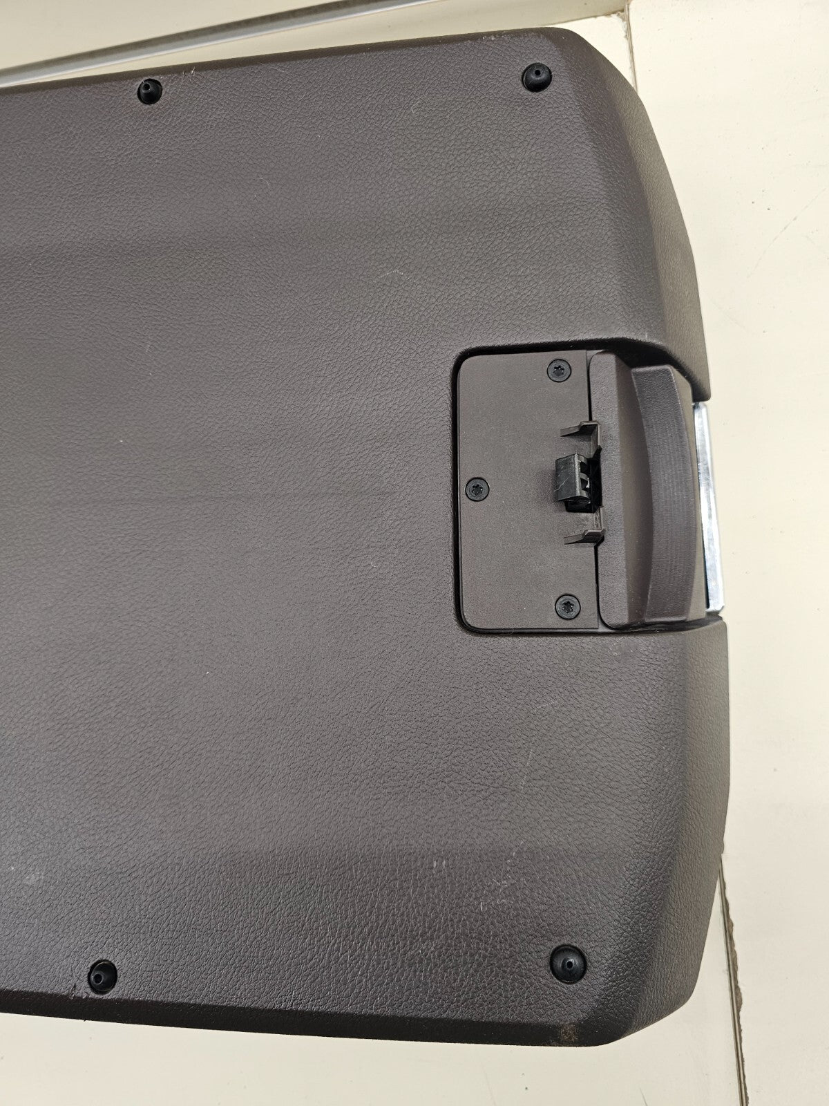 🔥09-12 Dodge RAM 1500 Front Center Console Lid Armrest Leather Cover DARK TAN