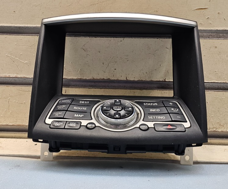 🔥08-14 INFINITI EX35 EX37 QX50 DASH RADIO NAVIGATION CONTROL TRIM PANEL OEM