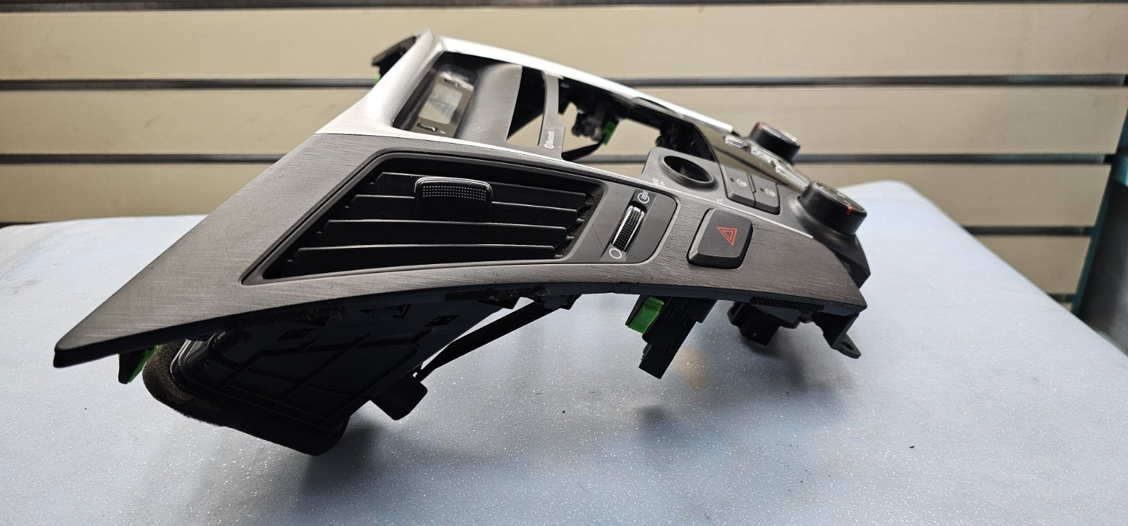 🔥11-14 HYUNDAI SONATA DASH AC CONTROL AM FM RADIO STEREO TRIM BEZEL BLACK 