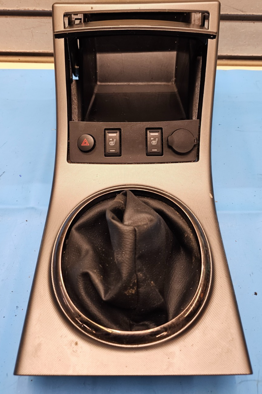 🔥04-06 Nissan Altima Center Console Automatic Gear Shifter Shift Bezel Silver