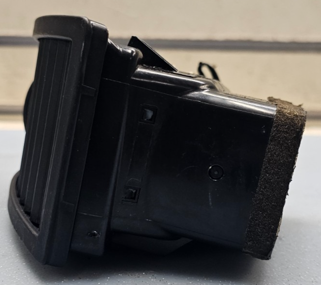 🔥07-12 Sentra Dash Right RH Passenger AC A/C HVAC Air Vent Heater Panel Black