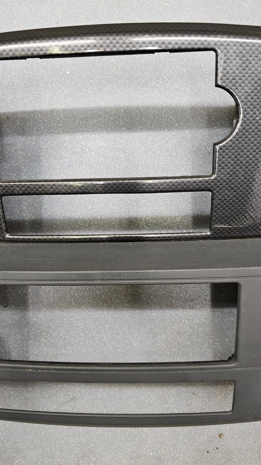 🔥06-08 Dodge RAM Dash RADIO Stereo Bezel Climate Trim Panel Silver/Grey B11