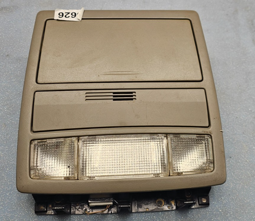 🔥07-11 Toyota Camry Overhead Console Dome Map Light Lamp Storage Assembly TAN