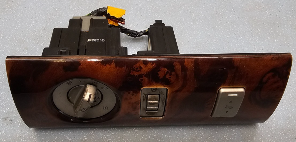 🔥03-06 Lincoln Aviator Dash Headlight Headlamp Head Light Control Switch Wood 