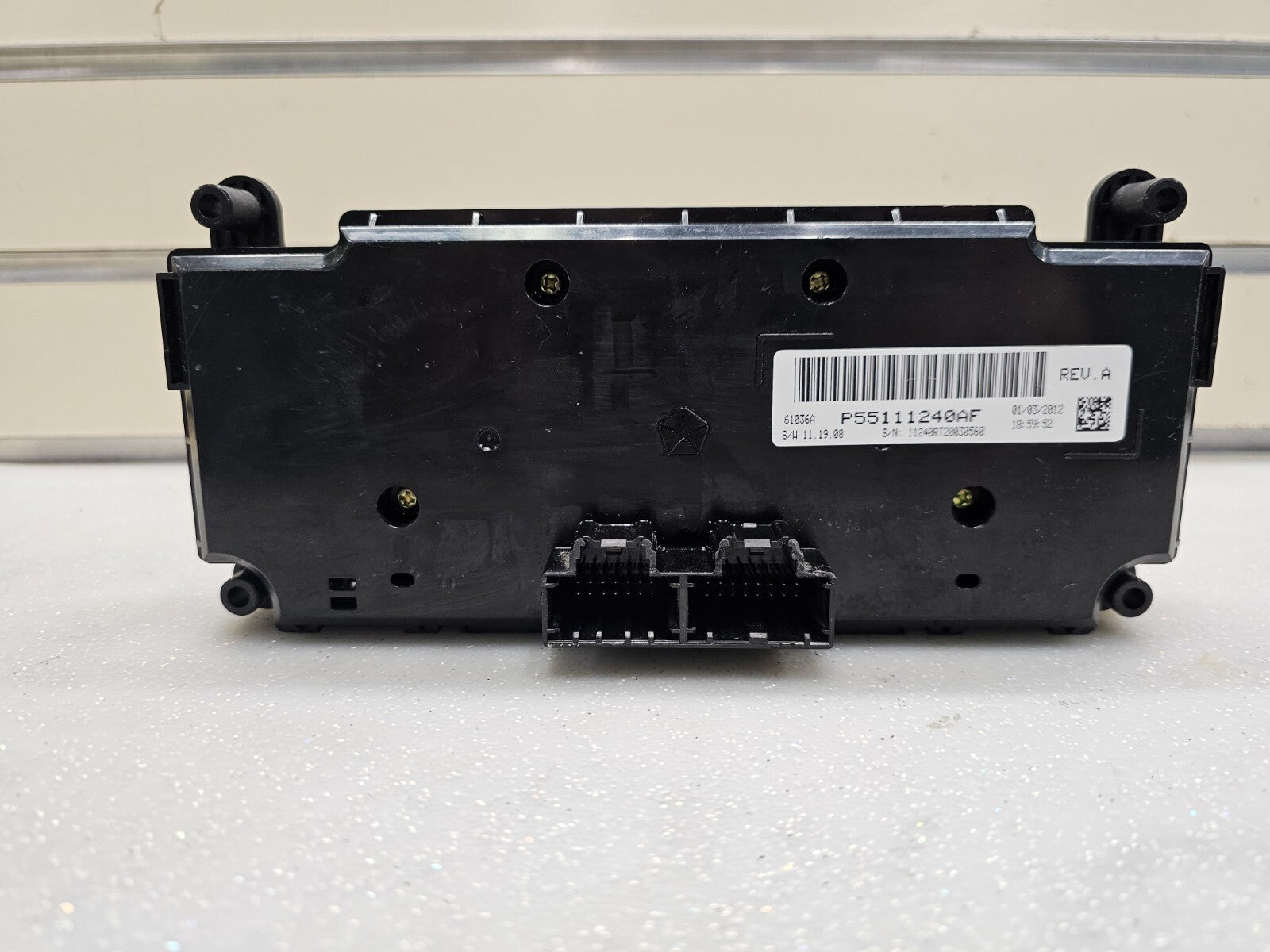 11-20 Dodge Grand Caravan Dash Front A/C Heater Temperature Climate Control UNIT