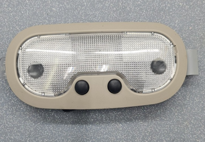 🔥99-06 SIERRA SILVERADO TAHOE Overhead Roof Console Dome Map Light Lamp Tan