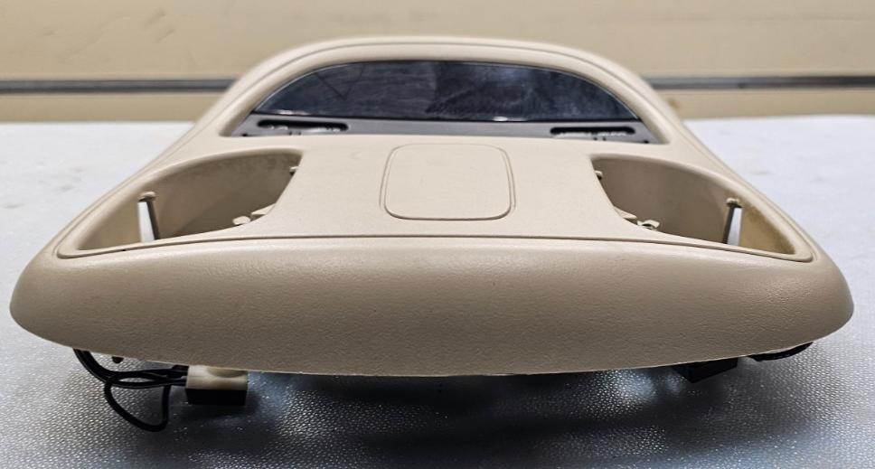 🔥02-05 Dodge RAM Overhead Console DOME Light Roof Storage Compartment Tan