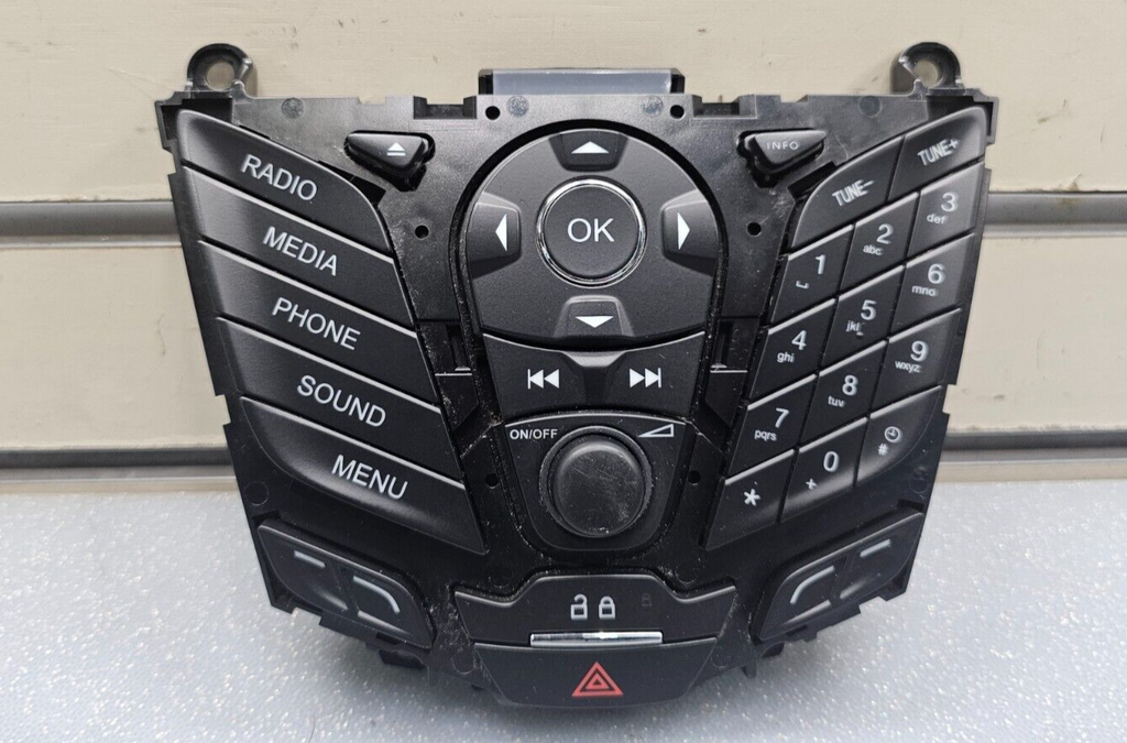 12-14 FORD FOCUS CENTER DASH AM FM RADIO STEREO CONTROL TRIM PANEL ASSEMBLY OEM