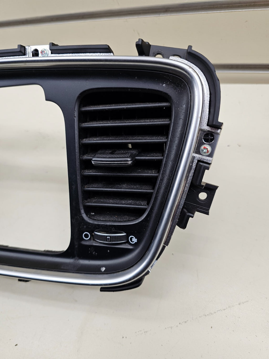 14-15 KIA OPTIMA CENTER FRONT DASH RADIO SURROND BEZEL TRIM PANEL ASSEMBLY BLACK