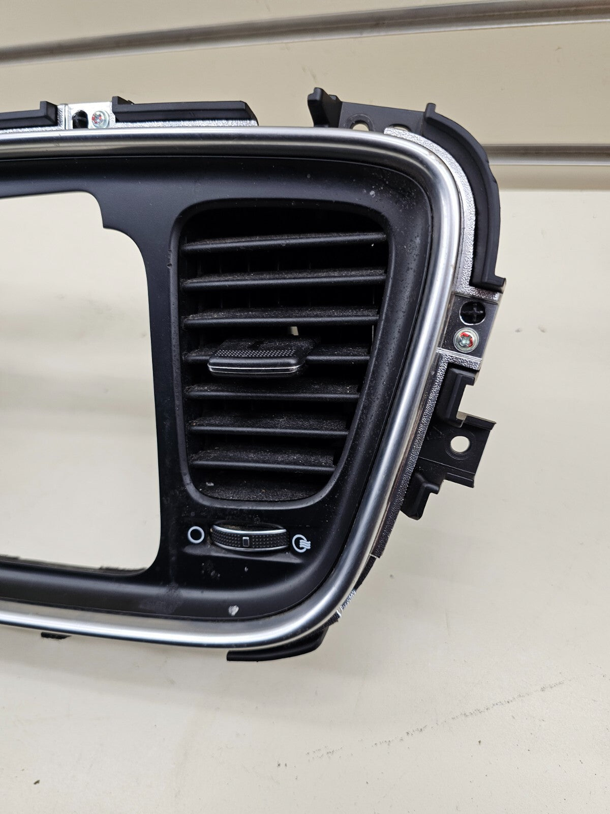 14-15 KIA OPTIMA CENTER FRONT DASH RADIO SURROND BEZEL TRIM PANEL ASSEMBLY BLACK