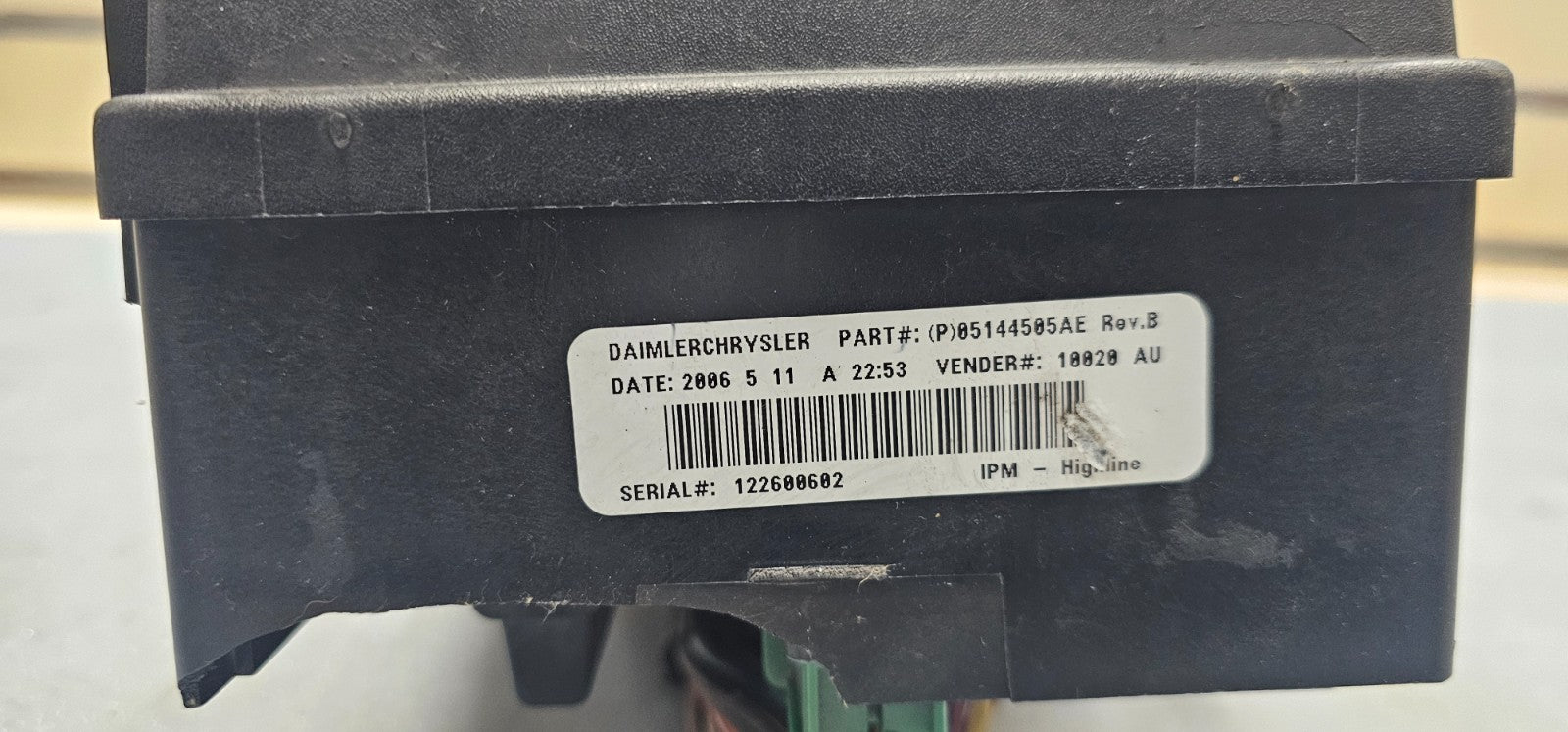 🔥06-07 DODGE GRAND CARAVAN TOWN COUNTRY TIPM FUSE BOX JUNCTION CONTROL MODULE