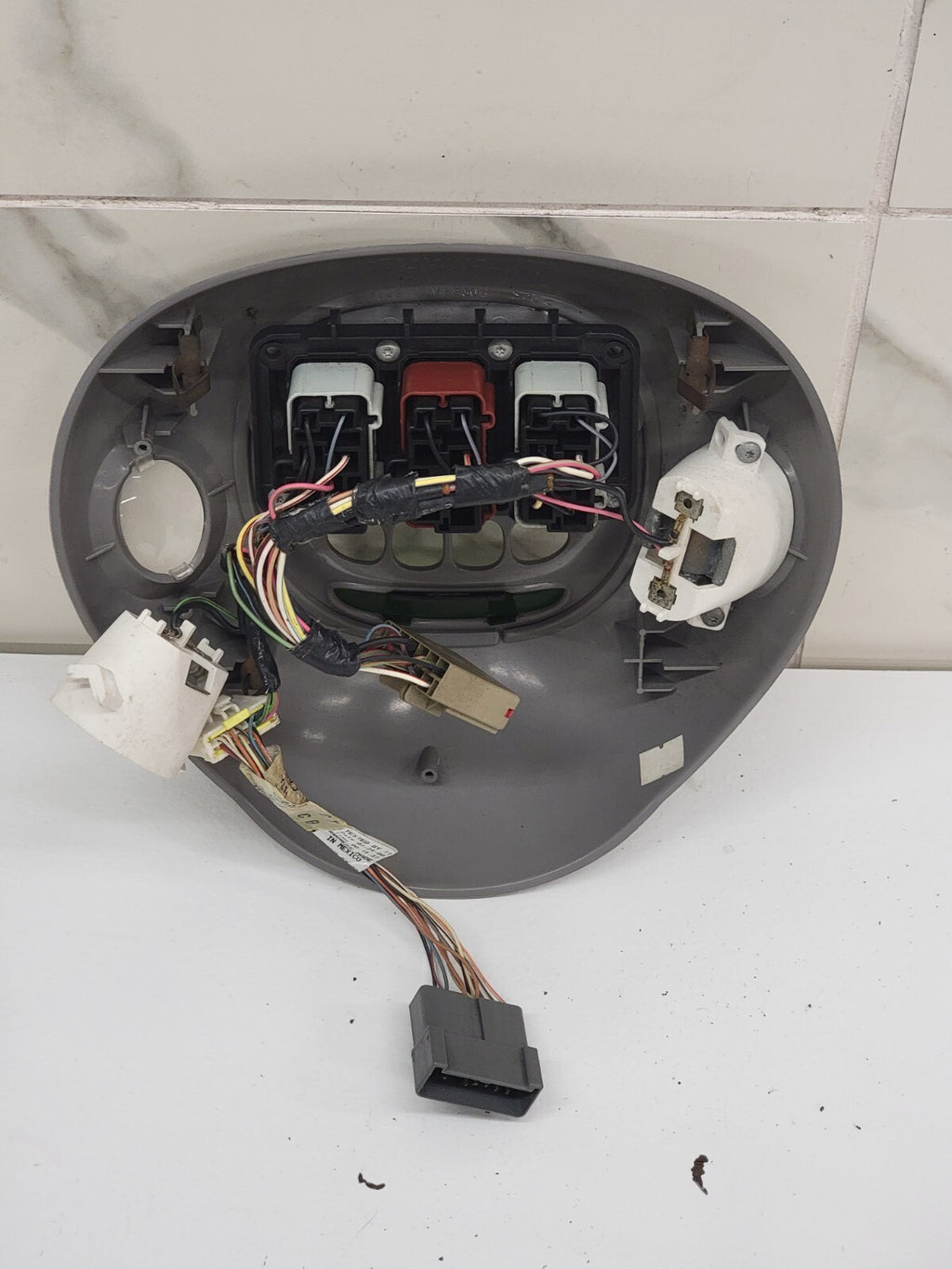 97-03 Ford F150 Overhead Console Display DOME Map Lights 🔴HOMELINK Sunroof GRAY