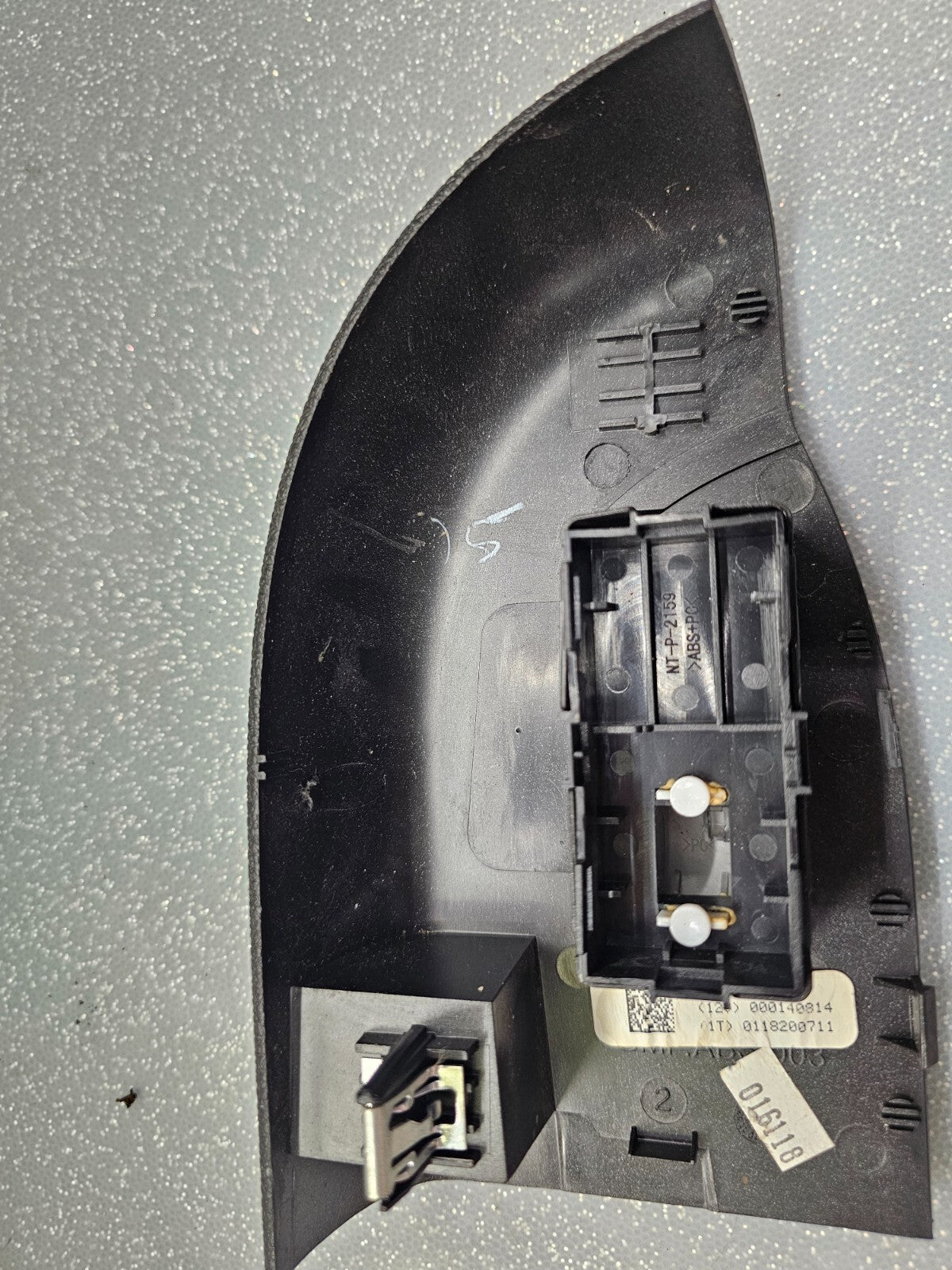 🔥07-14 SILVERADO SIKERRA REAR LEFT DRIVER POWER WINDOW SWITCH SILVER/GRAY WS47