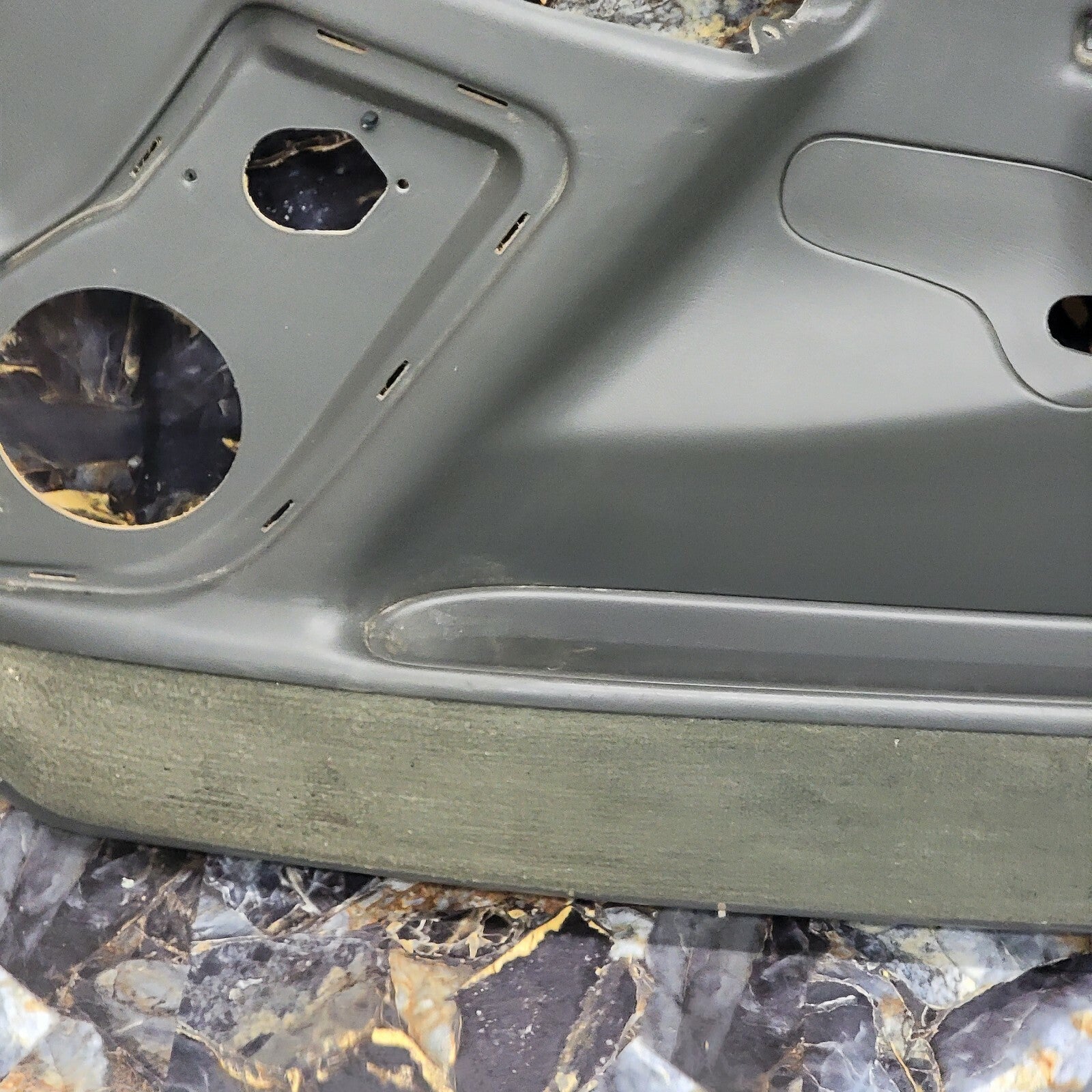 🔥03-06 Chevy Silverado SIERRA Door Panel Front RIGHT /No Arm GRAY speaker D5