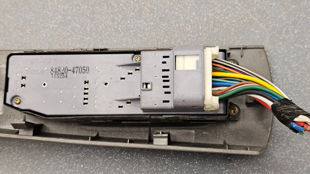 🔥04-09 Prius Left Driver Door Master Power Window Switch Lock Silver OEM WS36