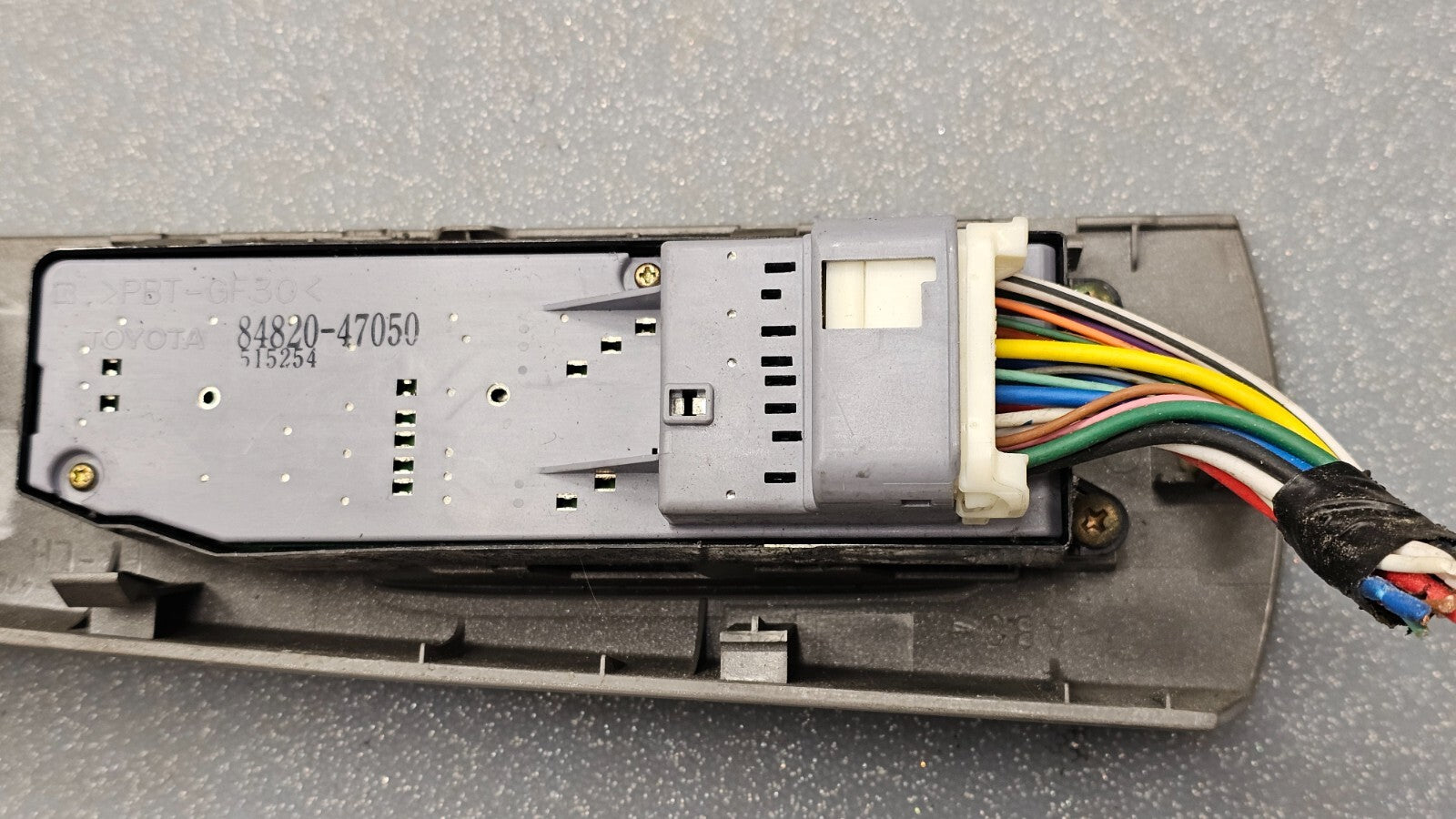 🔥04-09 Prius Left Driver Door Master Power Window Switch Lock Silver OEM WS36