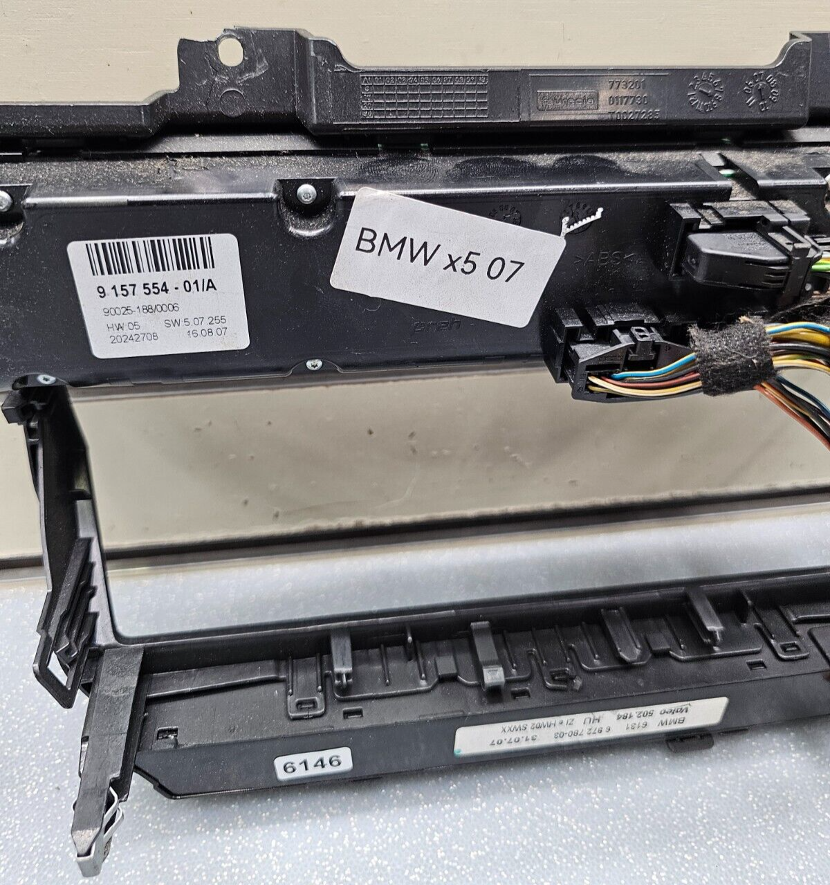 🔥07-10 BMW X5 E70 Dash AC Heater Climate Temperature HVAC Control Panel OEM