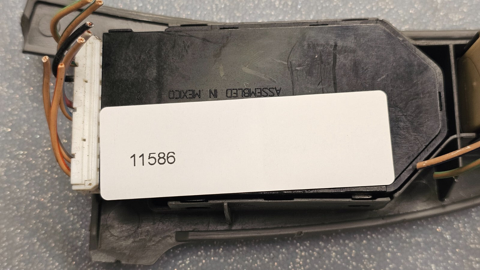 🔥02-07 JEEP LIBERTY LEFT DRIVER MASTER LOCK MIRROR SWITCH TRIM BEZEL OEM GRAY
