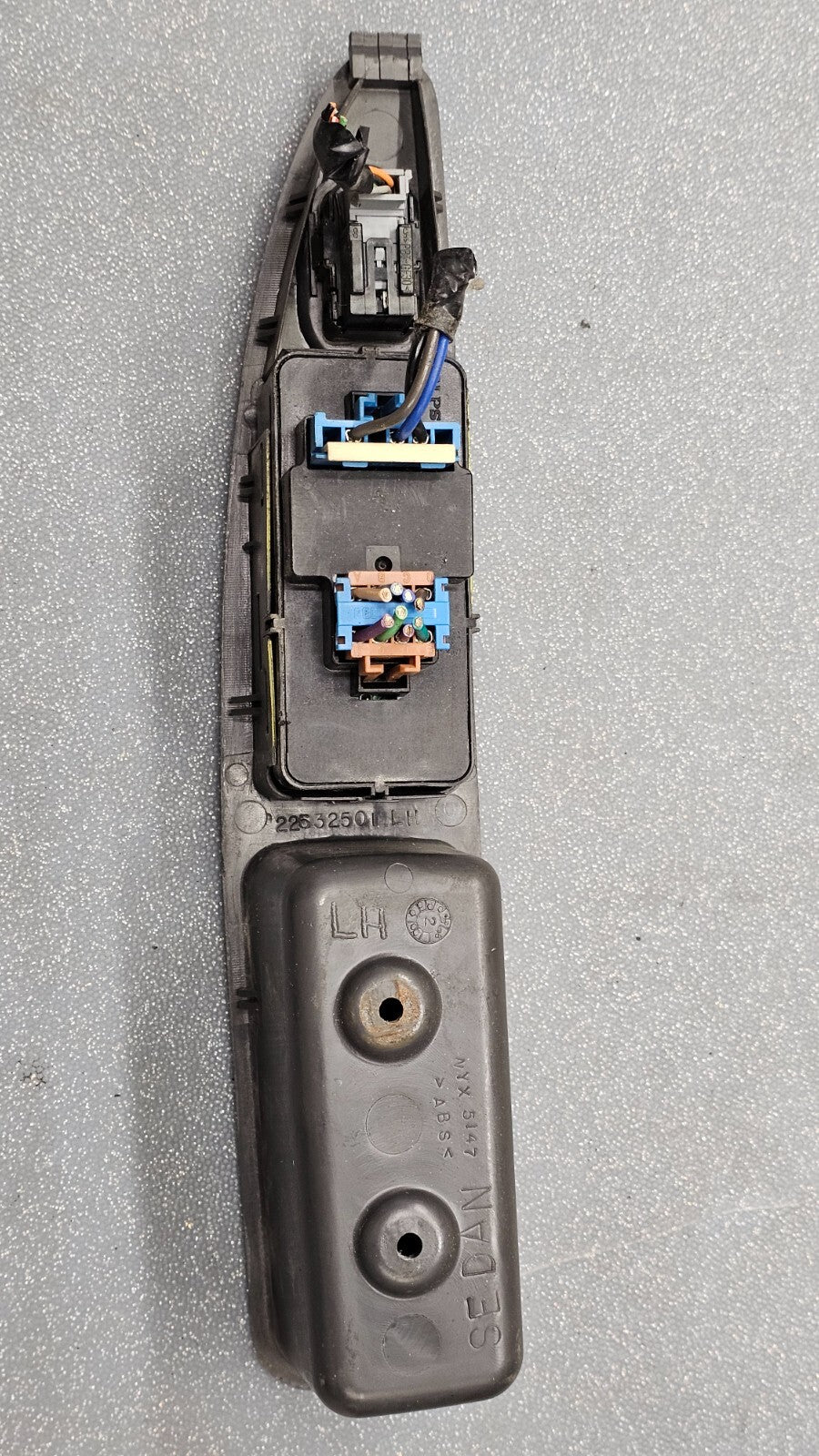 🔥03-07 Saturn Ion Front Left Driver Master Power Window Switch Lock Black OEM