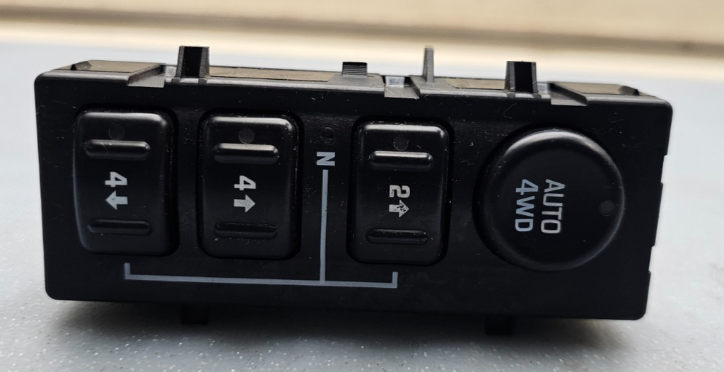 🔥03-07 Chevy Suburban GMC Yukon 4x4 4WD Selector Control Switch Assembly Black
