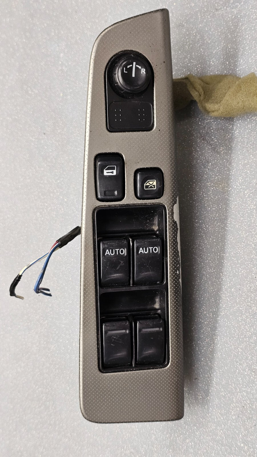 🔥02-06 Altima Left Driver Master Window Power Switch Control Assembly Tan OEM