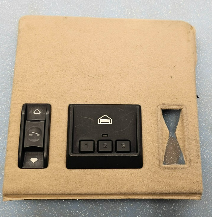 🔥96-01 BMW E38 740i 740iL 750iL SUNROOF SWITCH MOTOR ACCESS COVER TAN