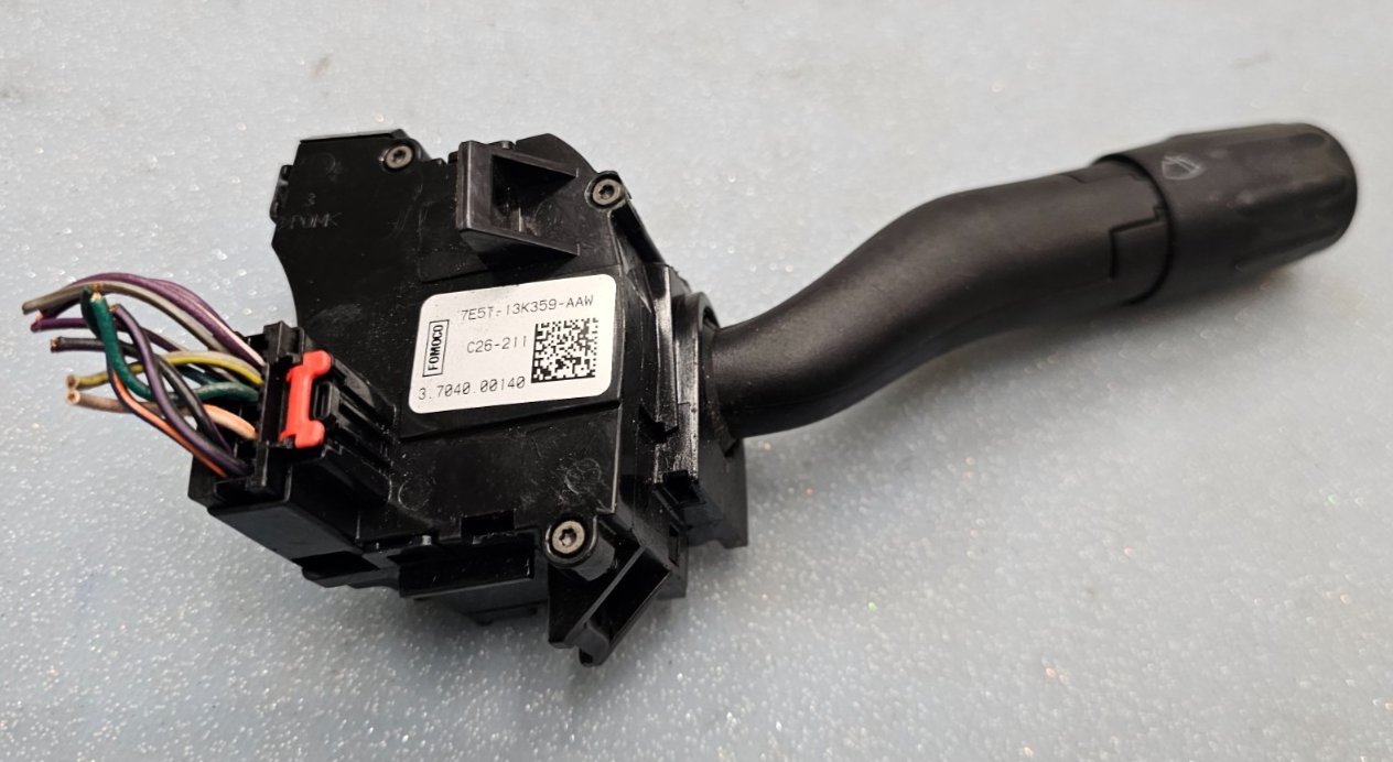 🔥06-12 MKZ MKS FUSION TAURUS HEADLAMP WIPER SIGNAL CONTROL SWITCH BLACK OEM