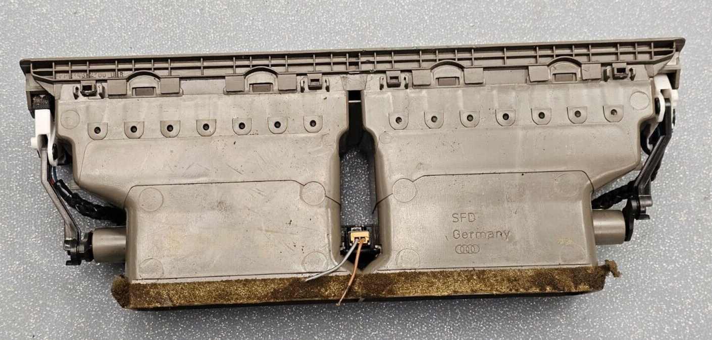 🔥04-08 AUDI B7 A4 S4 RS4CENTER DASH PANEL A/C HEATER AIR VENT CONDITIONING TAN