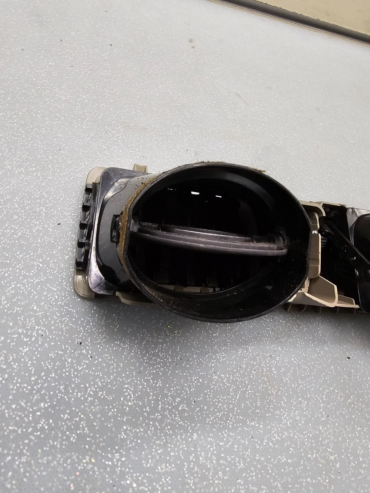 🔥03-14 Volvo XC90 Center Dash AC Heater Air Vents Conditioning Filter Bezel Tan