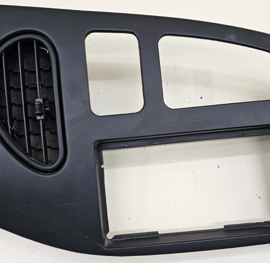🔥97-03 Ford E-150 Econoline Dash Instrument Cluster Bezel Climate Radio Black