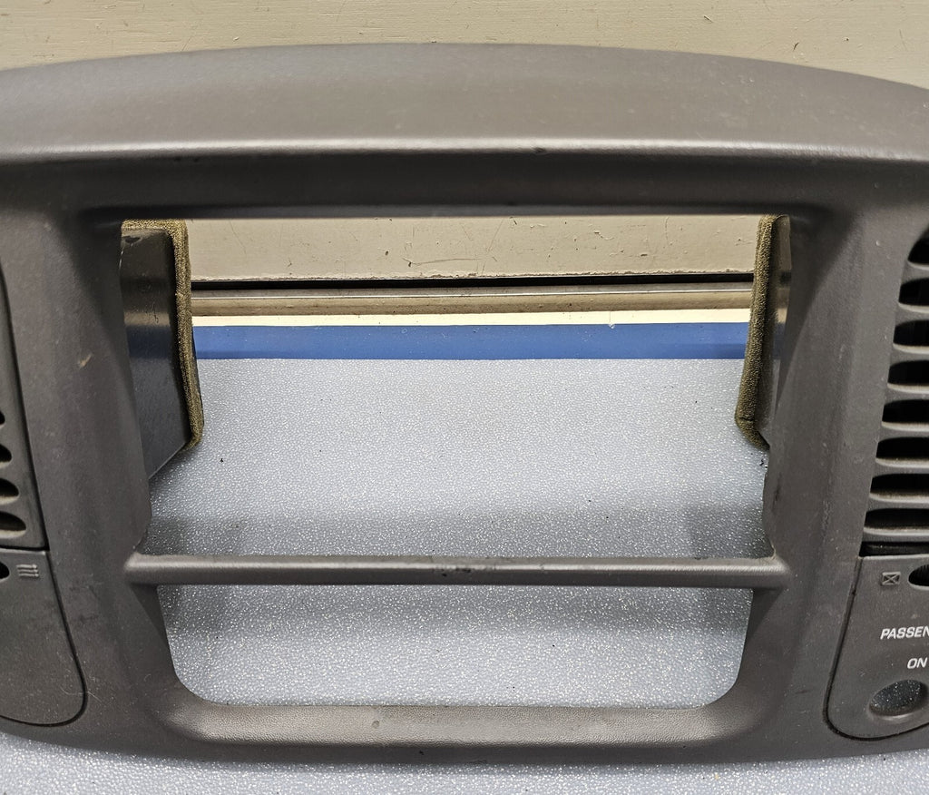 🔥1997-2003 Ford F150 Front Center Dash Radio BEZEL Trim Panel Dark Gray B1