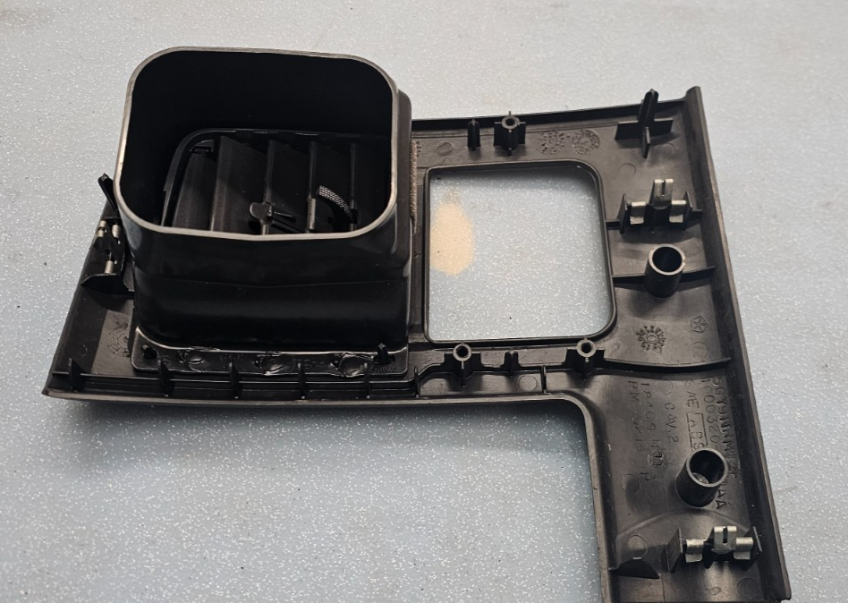🔥02-05 Dodge RAM Front Left Driver Side A/C Heat Air Vent Taupe BLACK VT7